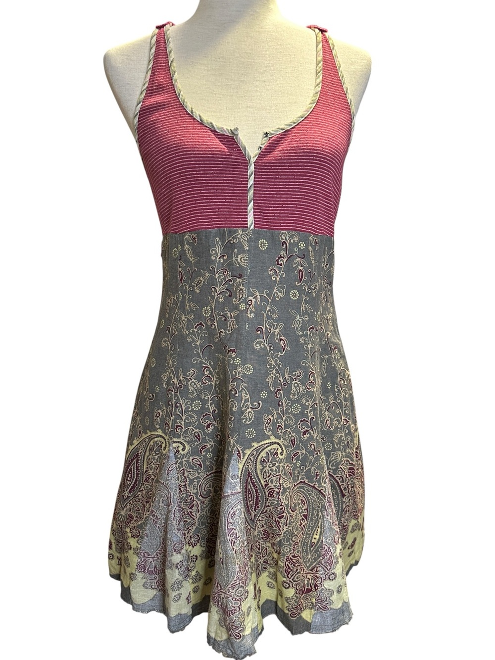 Free People Heartland Paisleys Crochet Paisley Boho Festival Fairy Whimsigoth 8